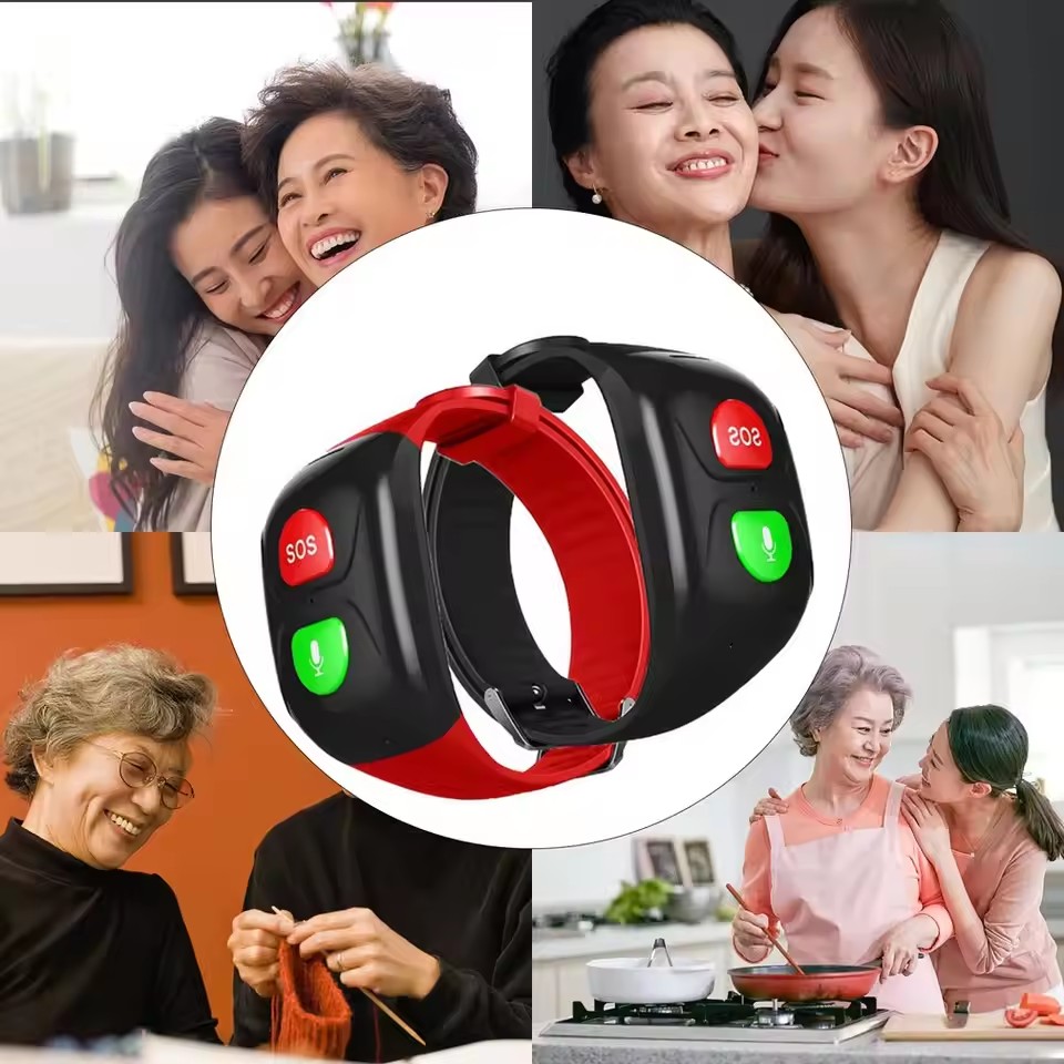 4g idosos gps relógio gps rast - Fall Detection Watch avaliação e preço