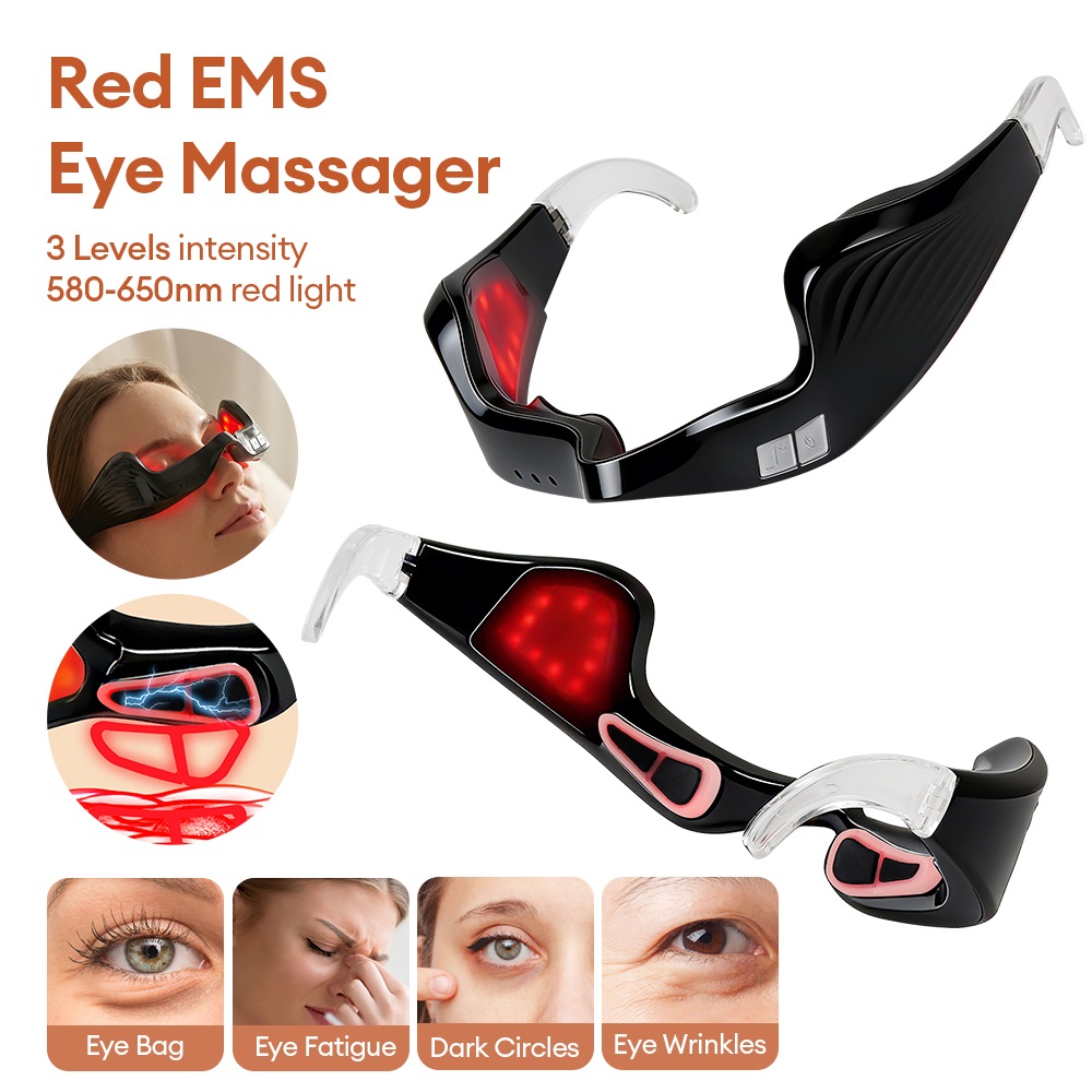 Massageador elétrico para os o - Light Therapy Glasses avaliação e preço