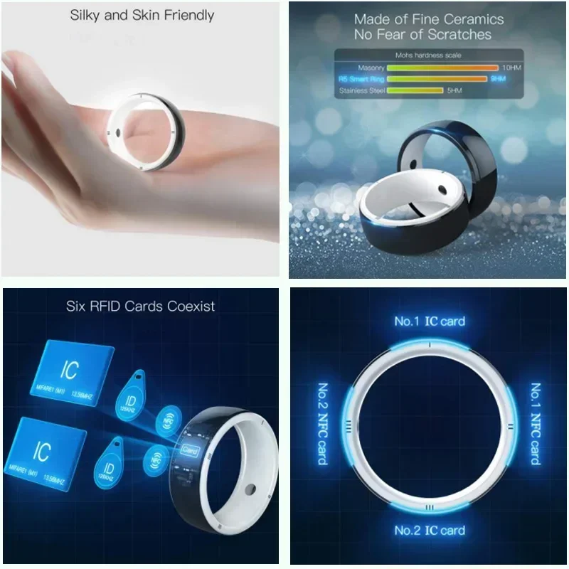 Dispositivo wearable inteligen - Smart Ring Nfc Pay avaliação e preço