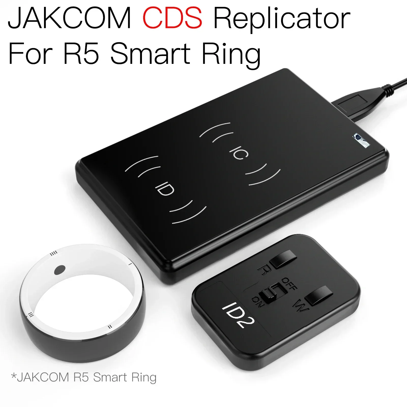 Jakcom cds rfid replicador par - Smart Ring Nfc Pay avaliação e preço
